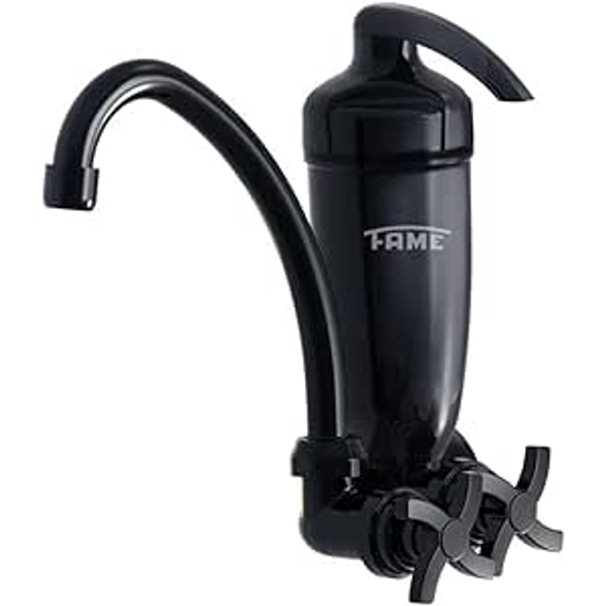 Torneira Acquafam Com Filtro Preta Parede – Fame