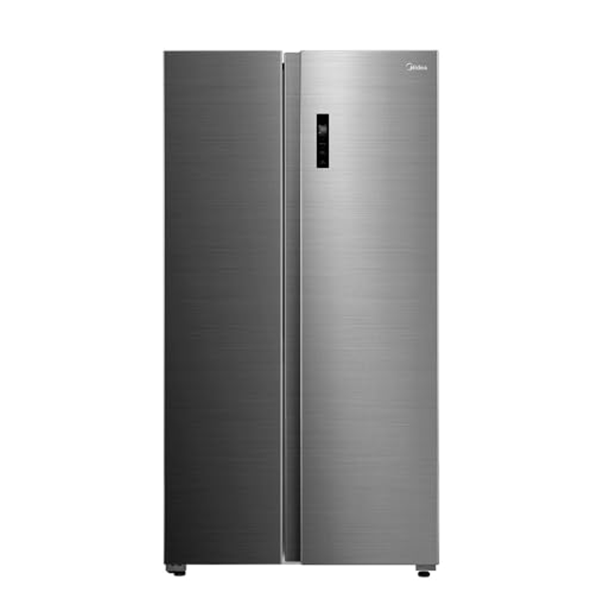 Geladeira Side by Side 511L Inverter Cor Inox Conectada Midea MD-RS710FGD461-127v