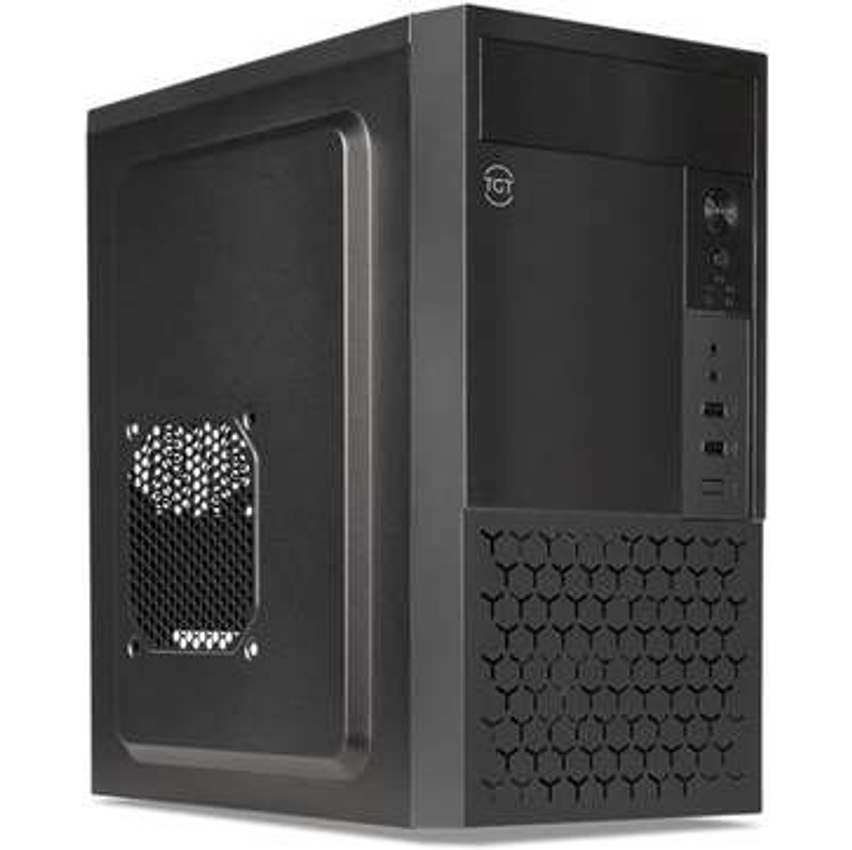 Gabinete TGT H100 | Formato M-ATX | 2x USB 2.0 | Preto | TGT-H100-BK