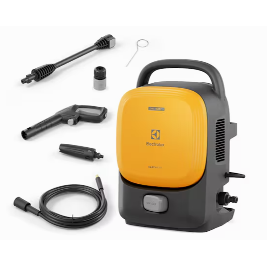 Lavadora de Alta Pressão Electrolux EasyWash 1400W com 1650PSI, Engate Rápido, Bico Vario e Sistema Stop Total - 220V