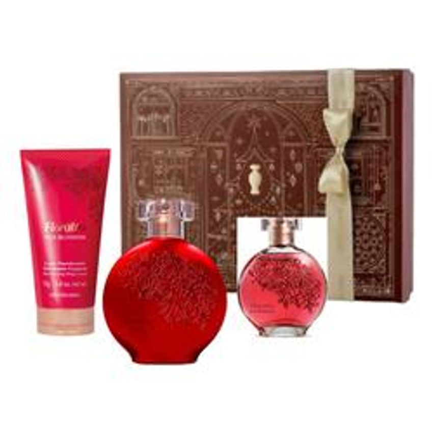 Kit Presente Natal Floratta Red (3 itens)