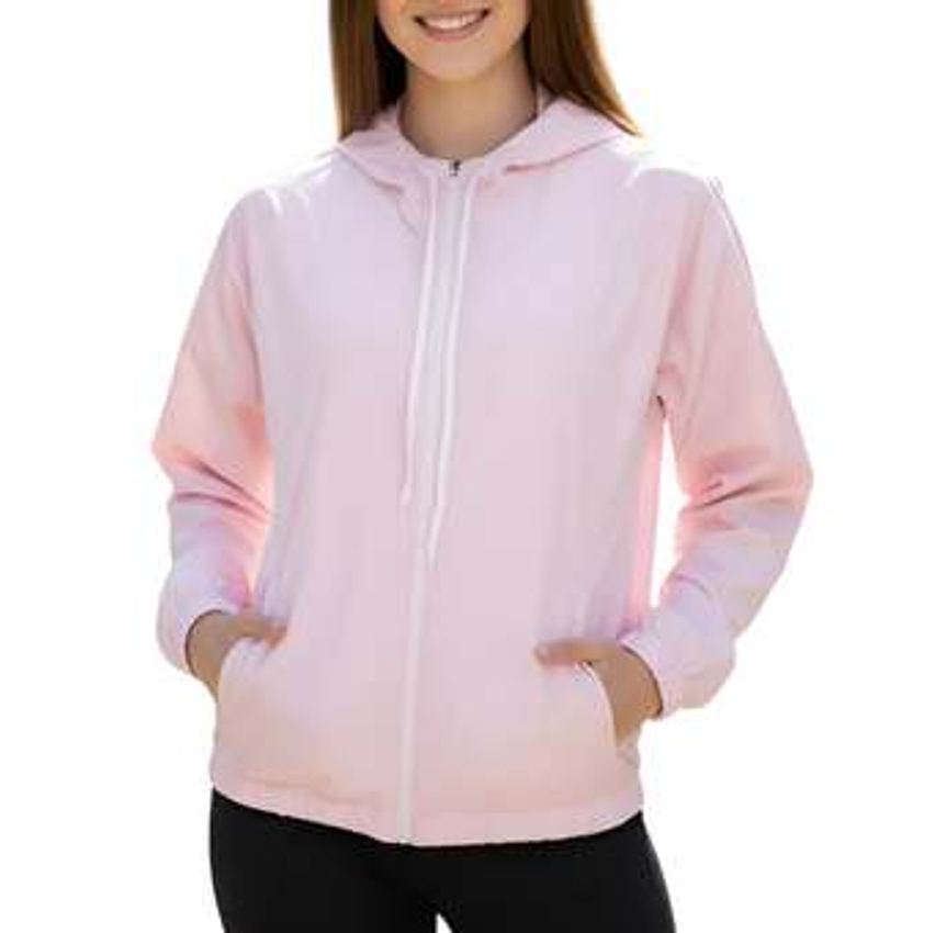 Jaqueta Feminina Izing Corta Vento Tendencia 2025 Fitness As