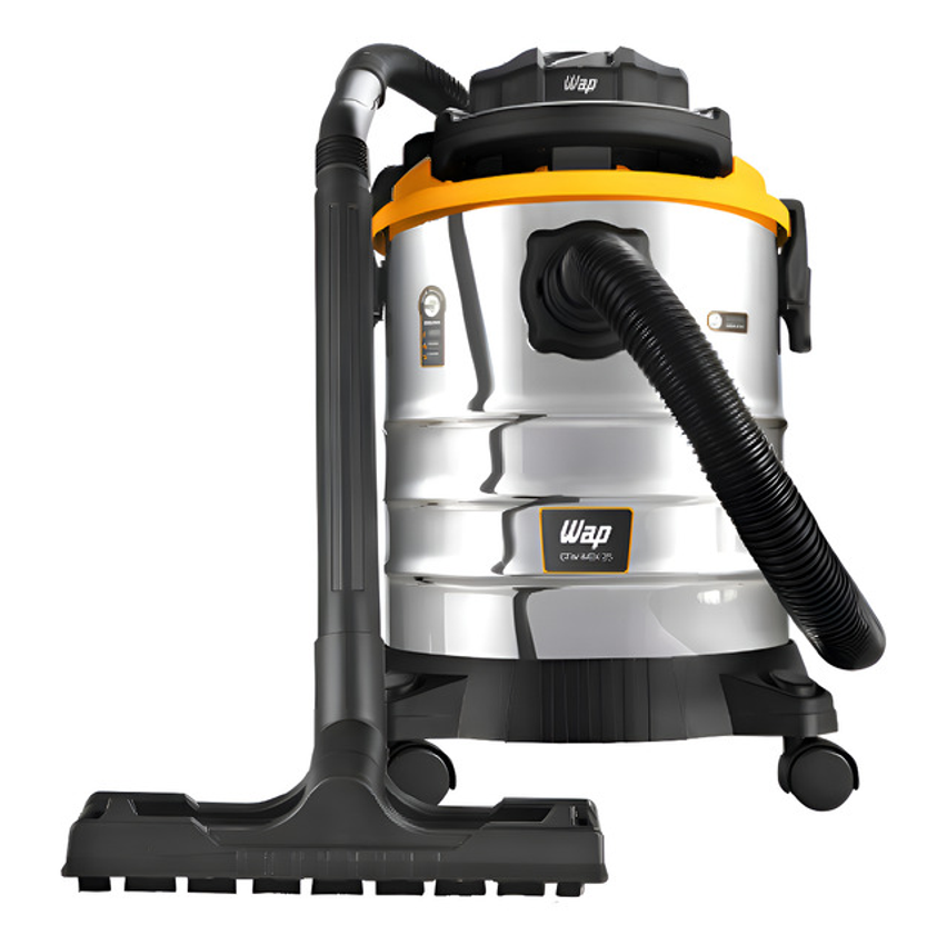 Aspirador De Pó E Água Wap Gtw Inox 25 Com Soprador E Potência De 2000w 220v