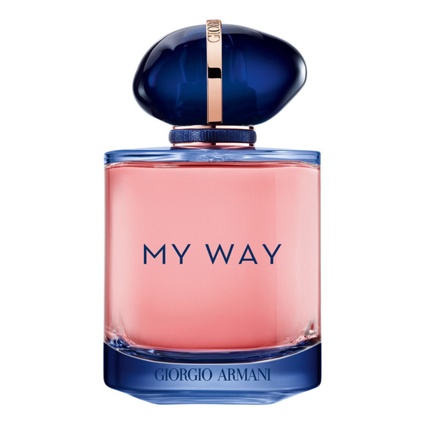 Armani Beauty, My Way Intense Eau De Parfum, 90ml, Giorgio Armani Perfume Feminino, Floral Amadeirado Intenso, Fragrância Com Notas De Flor De Laranjeira, Tuberosa Da Índia, Baunilha E Sândalo