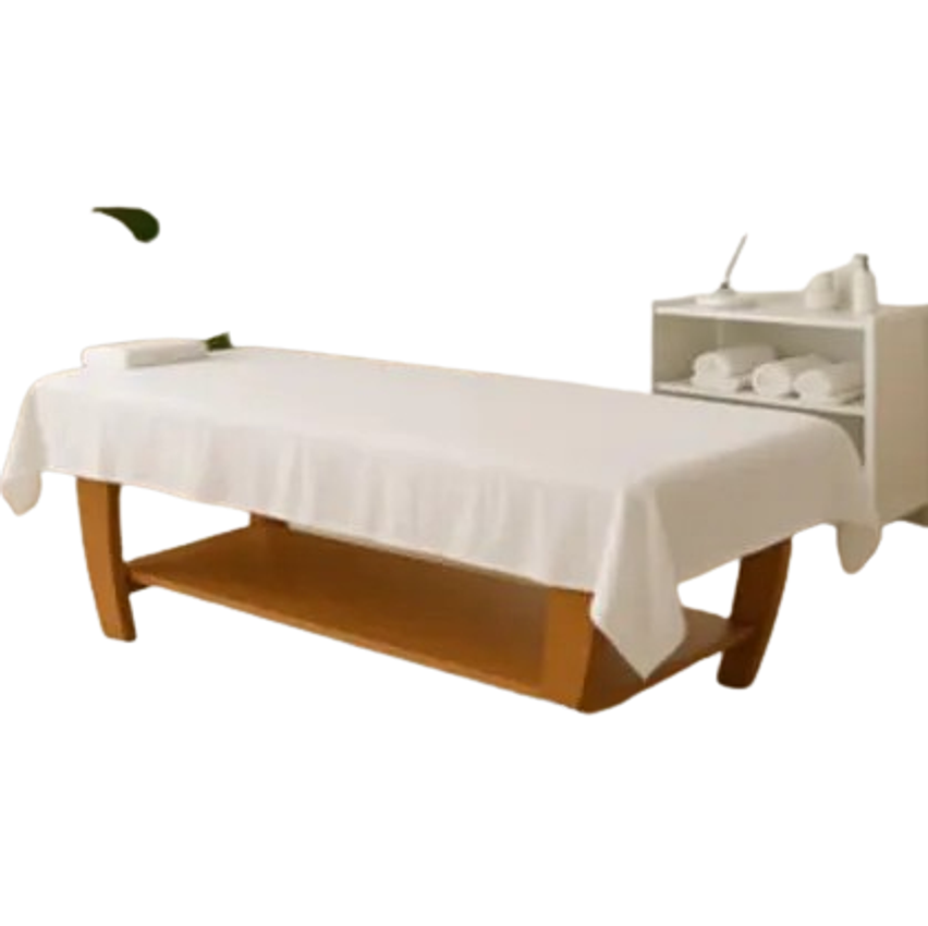 Lençol Para Maca Superior Sem Elástico Micropercal 400 Fios Clinica Estética Hospital Lavável - Conforto & Cia Enxovais
