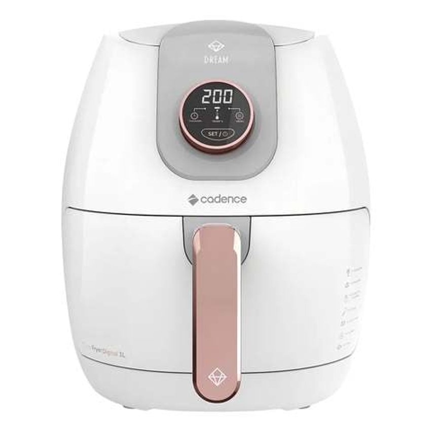 Fritadeira Sem Óleo 3L Cadence Dream Rosé Gold - 220V