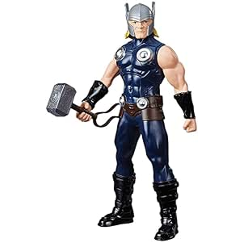 Marvel, Boneco Thor Olympus, Cinza, Amarelo e Azul