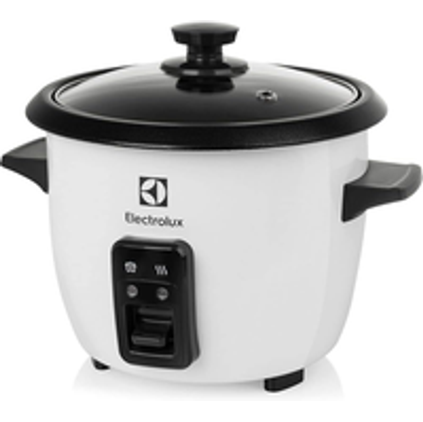 Panela Elétrica Electrolux Vapor Arroz Capacidade 1,3l 7 Xícaras Manter Aquecido Panela Removível Antiaderente Tampa Vidro Rcb50 Branca Por Rita Lobo​