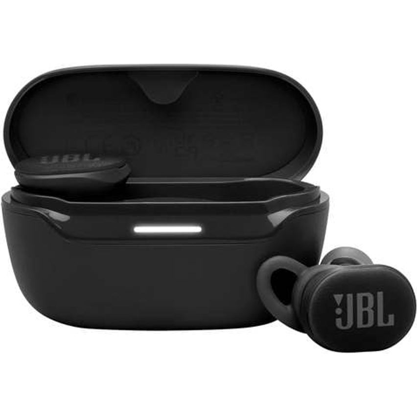 Fone de Ouvido Sem Fio, JBL, Endurace Race TWS, Esportivo, À Prova D'água e Resistente À Poeira - Preto