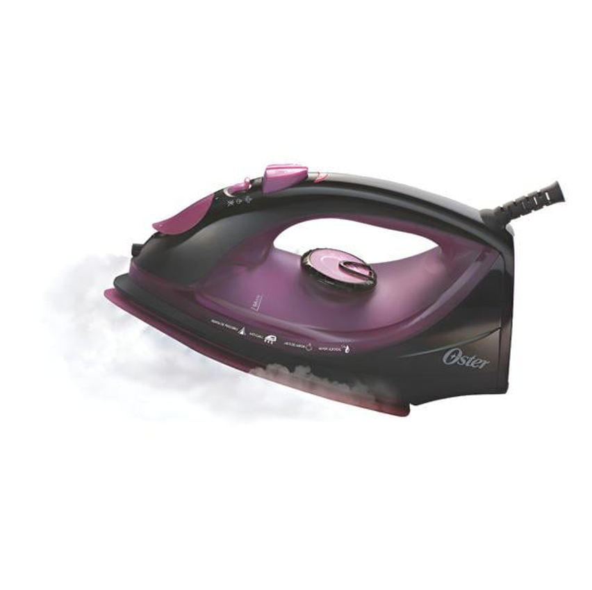 Ferro De Passar A Vapor 5956 Preto E Roxo Oster