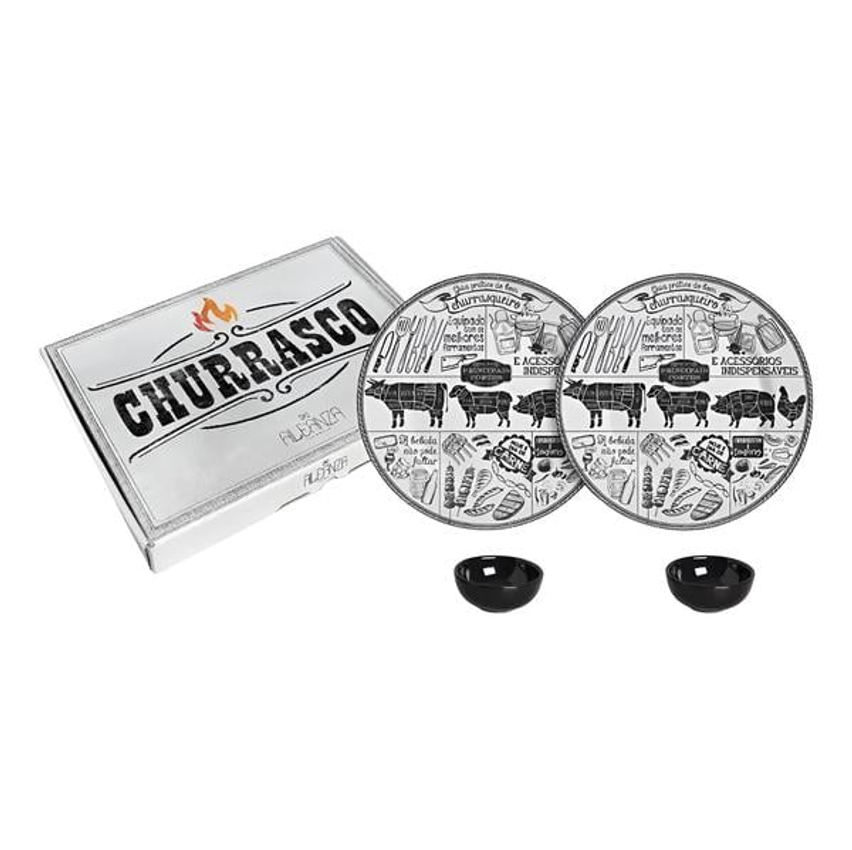 Kit Colecionável 4 Peças Acervo Churrasco - Alleanza