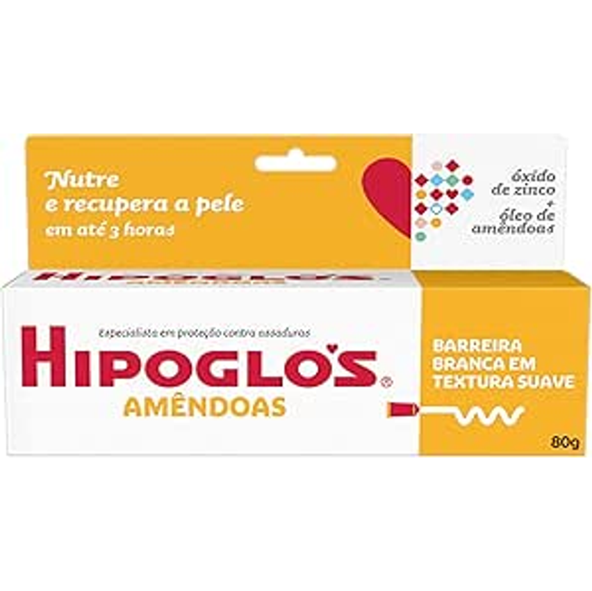 Hipoglós Amêndoas 80G, Hipoglós, Branco