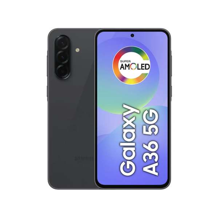 Smartphone Samsung Galaxy A36 128GB 6GB RAM 5G Branco Tela 6,7 Polegadas Bateria 5000 mAh