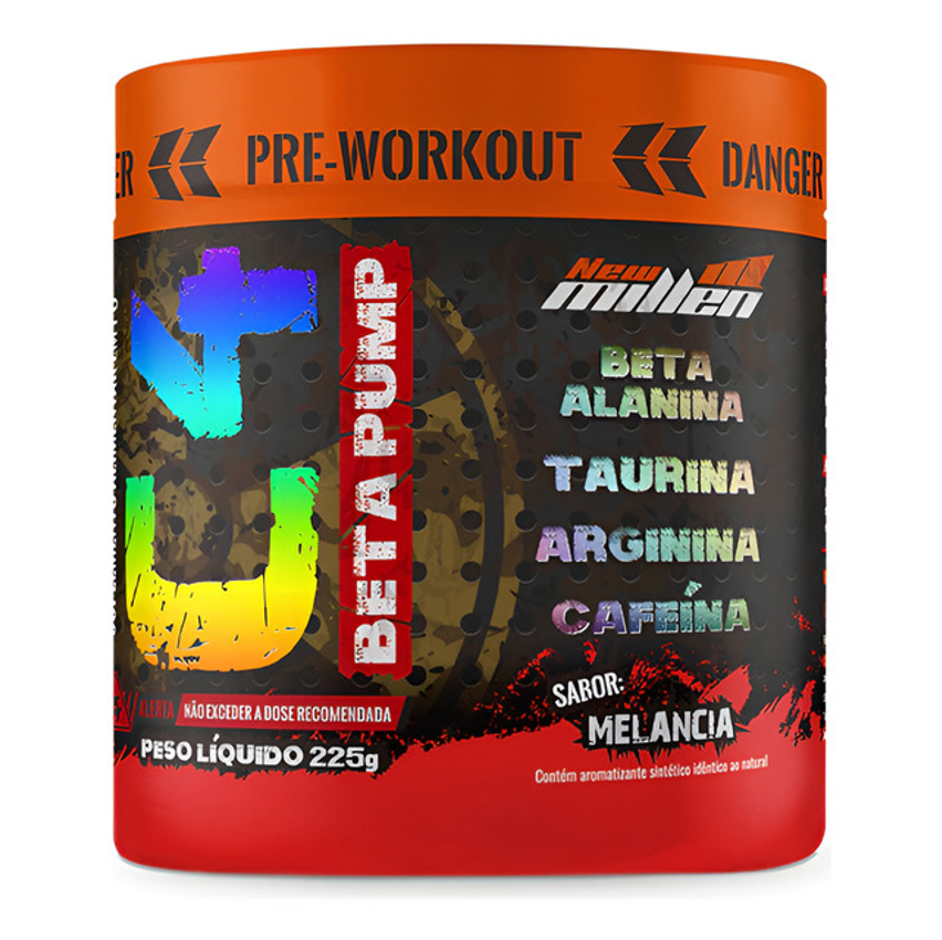 Suplemento Em Pó C4 Beta Pump 225g - New Millen Sabor Melancia