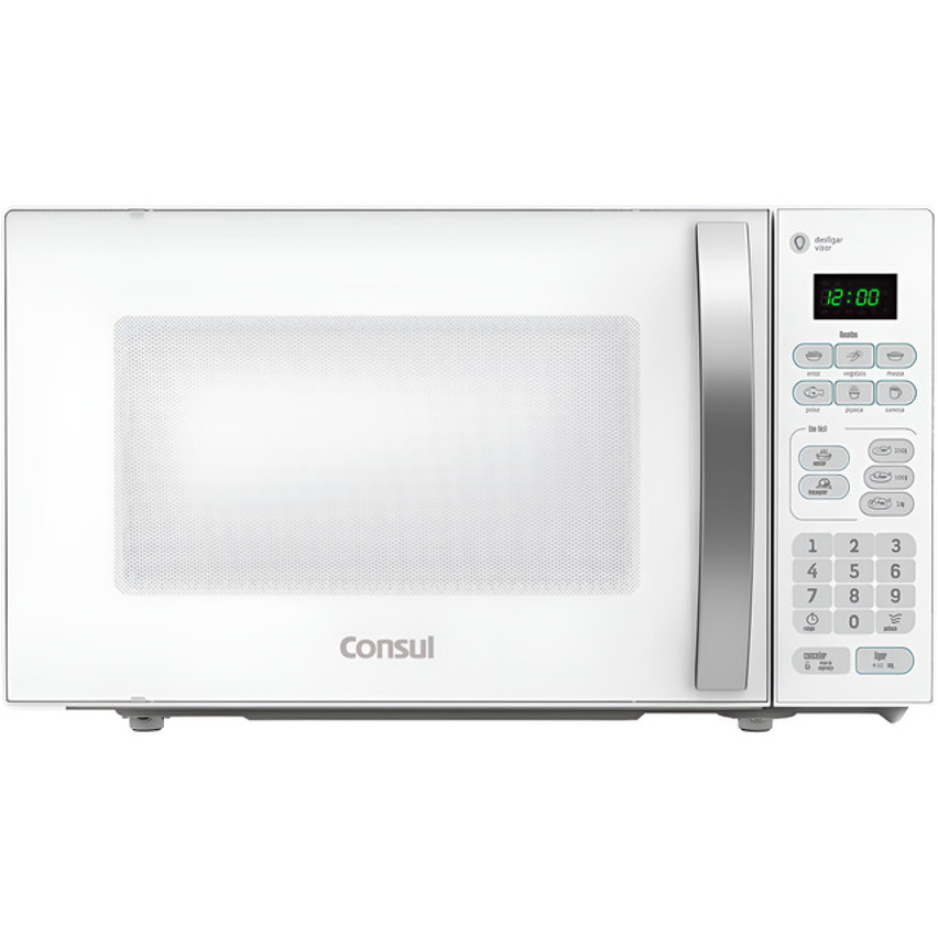 Micro Ondas 20 Litros 10 Níveis De Potência Cma20bb Consul Cor Branco