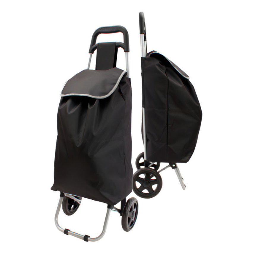 Carrinho Dobrável Para Compras Feira Suporta Até 30kg