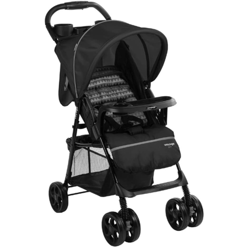 Carrinho De Passeio Para Bebê Spot (até 15kg) Preto - Voyage