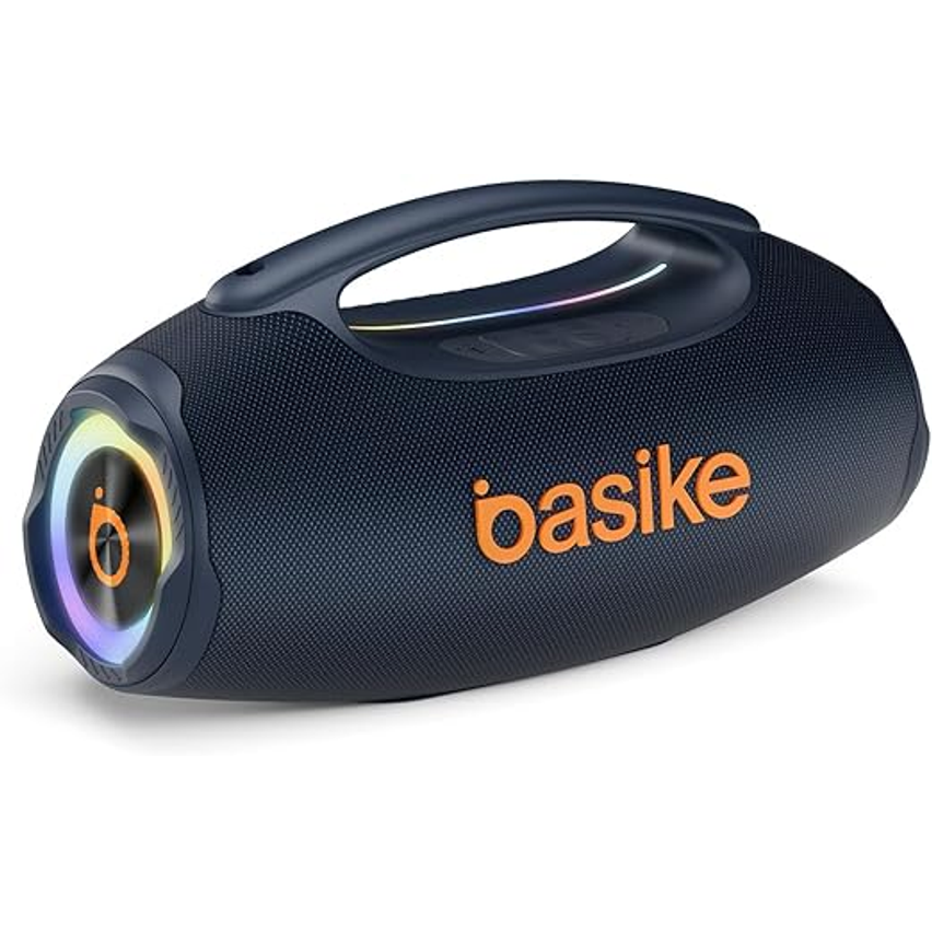 Basike Boombox Caixa De Som Sem Fio 80w Ipx6 Tws