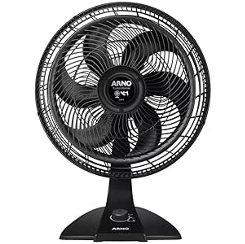 Ventilador de mesa 2 em 1 Arno 40cm VF42 Turbo Force Preto 127v - 110V