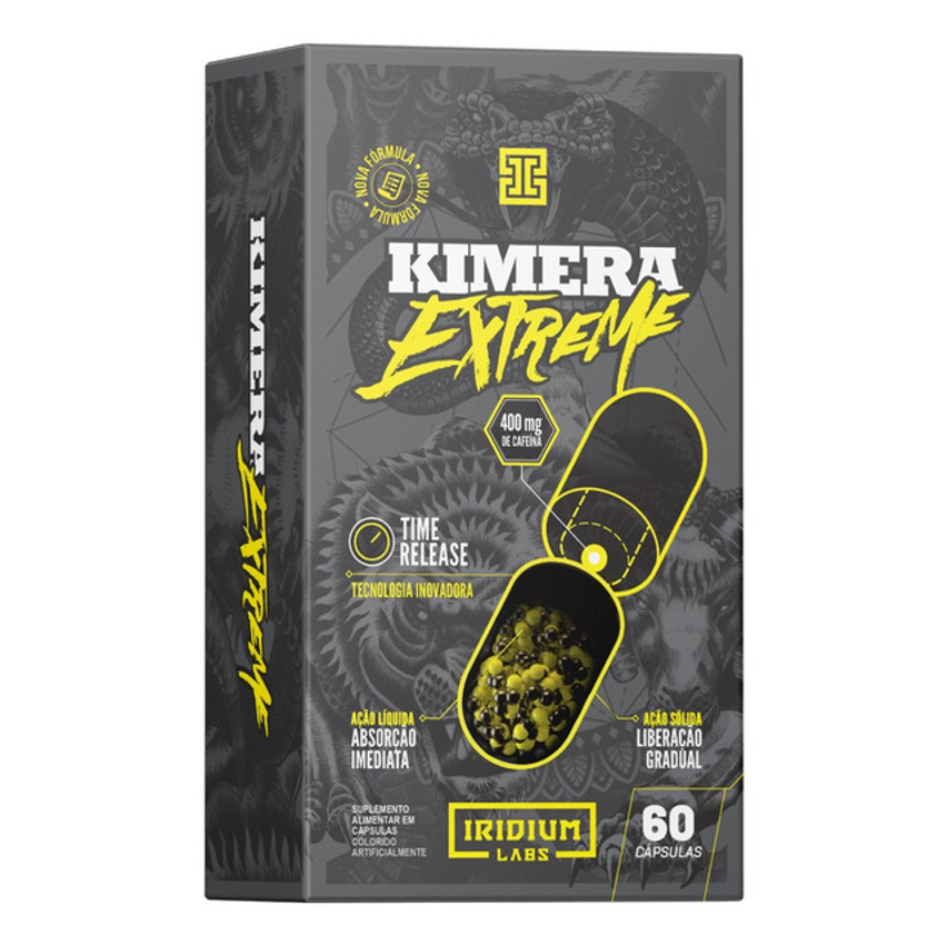 Kimera Extreme 60 Cáps - Termogênico - Iridium Labs Sem Sabor