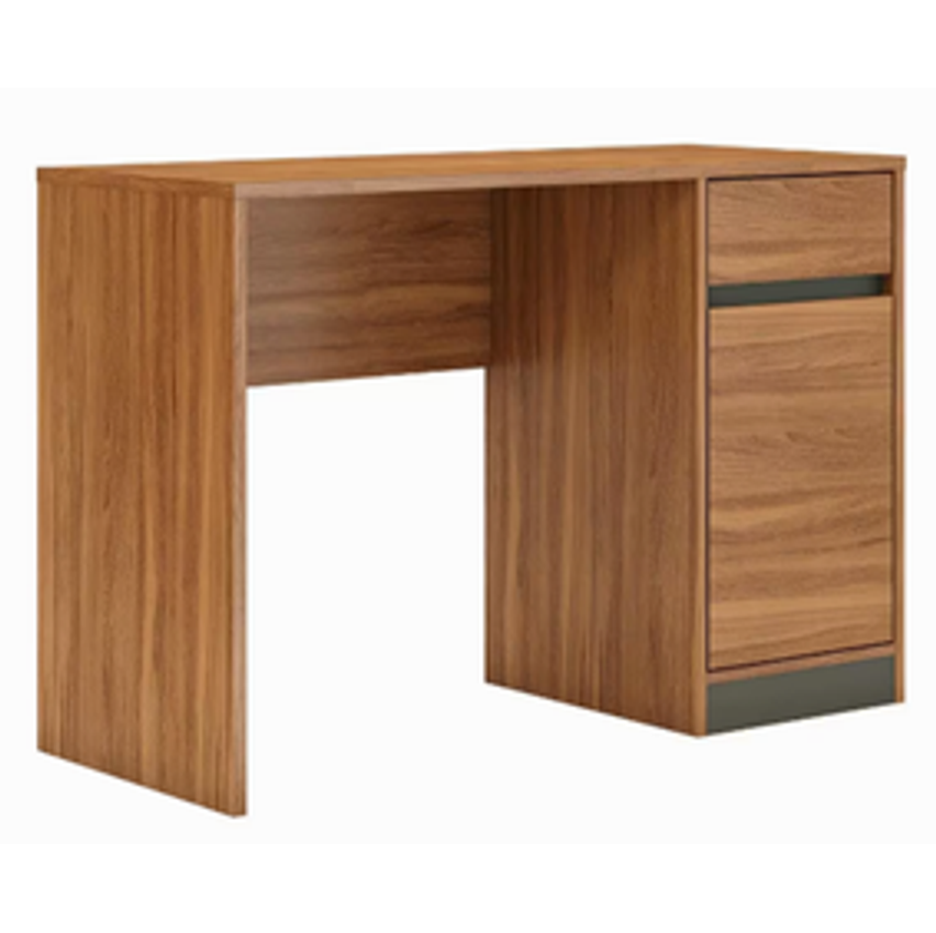 Escrivaninha Demóbile Office Morada com 1 Porta e 1 Gaveta