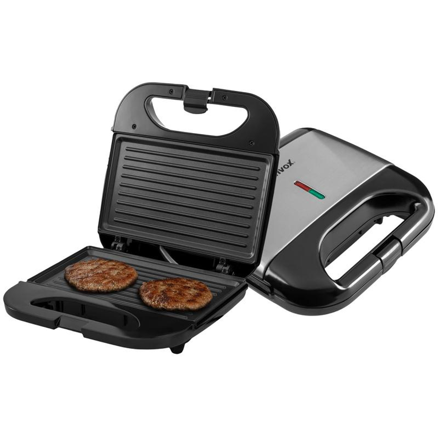 Sanduicheira Amvox AMS 500 Preta 750W - Antiaderente