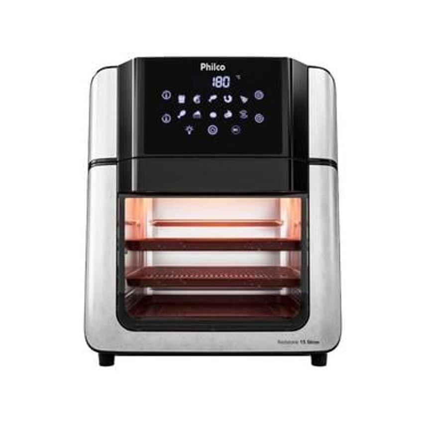 Air Fryer Philco Redstone PAF15A Preta com Timer 15L