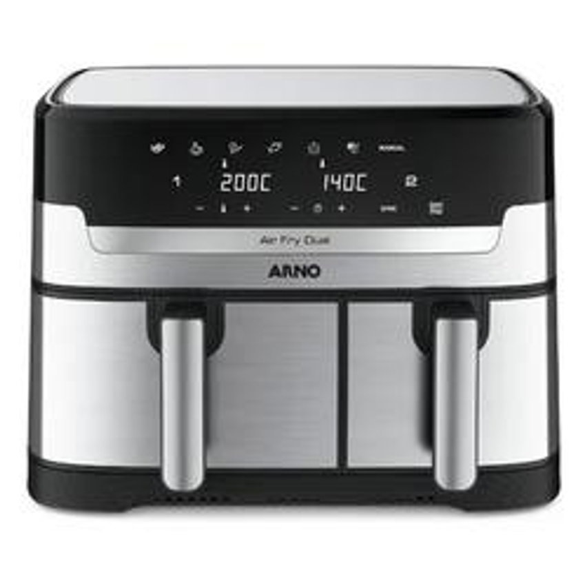 Fritadeira Sem Óleo Airfryer Arno Dual 5,2l+3,1l Afd2