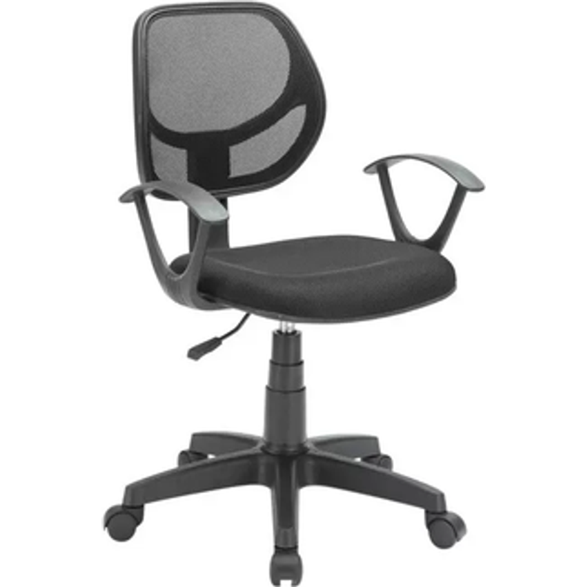 Cadeira De Escritório Diretor Giratória Preta - Dir-003 Otello