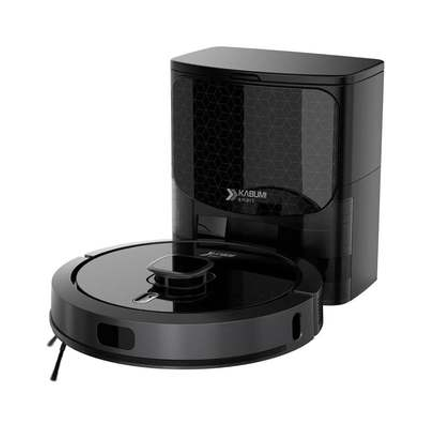 Robô Aspirador e Passa Panosmart 900 - 5 Modos de Limpeza, Base 2 em 1, Mapeamento 3D - 127v - Preto - KBSF009