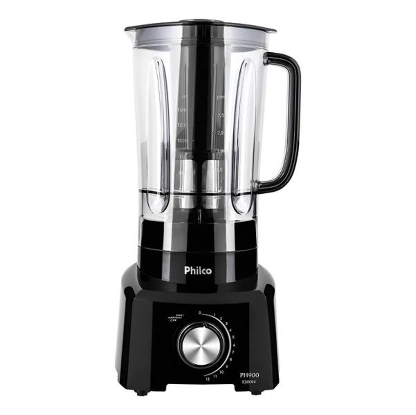 Liquidificador Ph900 Com 12 Velocidades 1200w Cor Preto Philco
