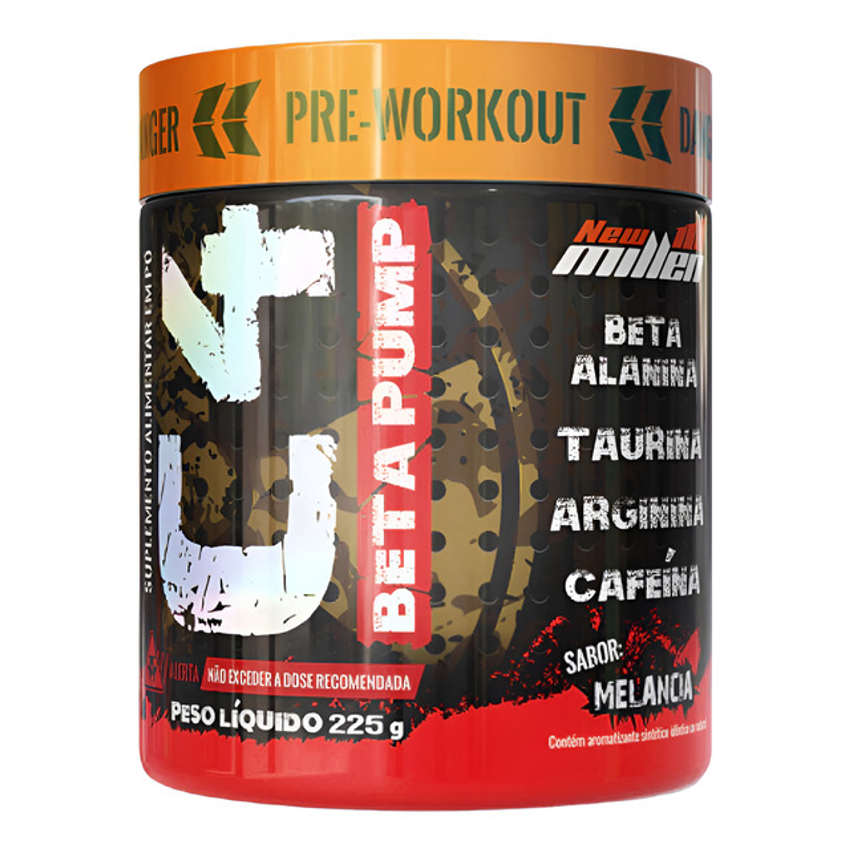 Suplemento Em Pó C4 Beta Pump 225g - New Millen Sabor Melancia