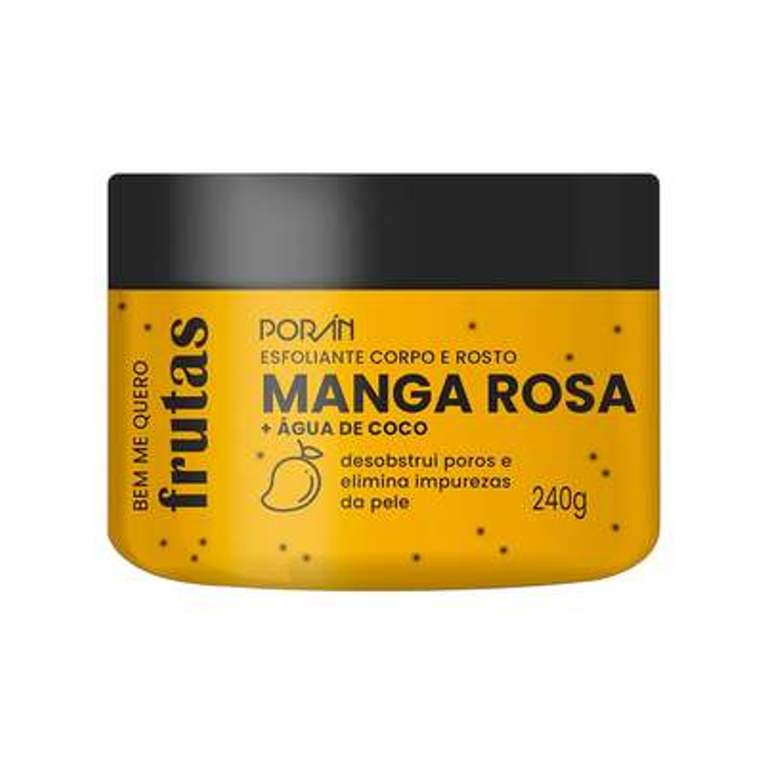 Poran Esfoliante Corpo Rosto Manga Rosa 240g - PR220