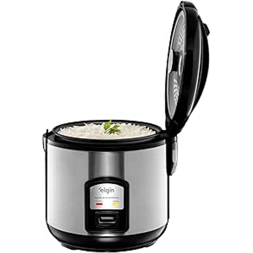 Panela de Arroz Elétrica Elgin Capacidade 5 Xícaras 1 Litro 400W 110V