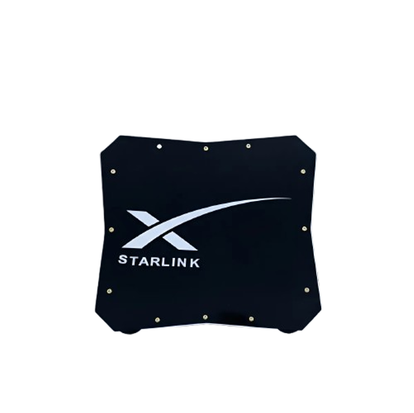 Case Starlink Mini Pvc Expansível Ímã 66mm Ultra Fixação - Preto