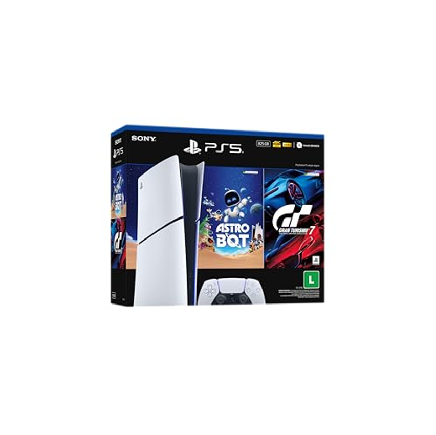 Console PlayStation®5 Edição Digital 825GB – ASTRO BOT 4 e Gran Turismo 7