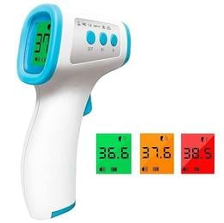 Termômetro Digital de Testa Bebe Infravermelho Medidor De Temperatura Médico Sem contato Termômetro Corporal de Febre para Adultos e Infantil, Termometro de Banheira
