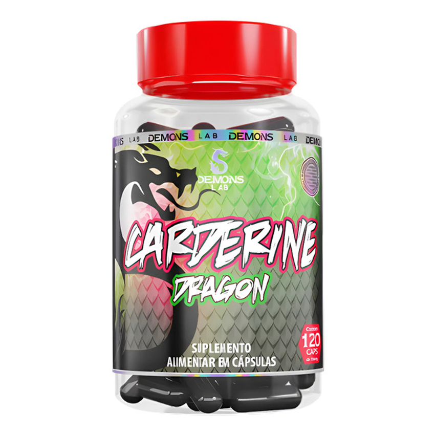 Carderine Dragon Gw 10 Mg- 120caps - Demons Lab Sabor 120caps