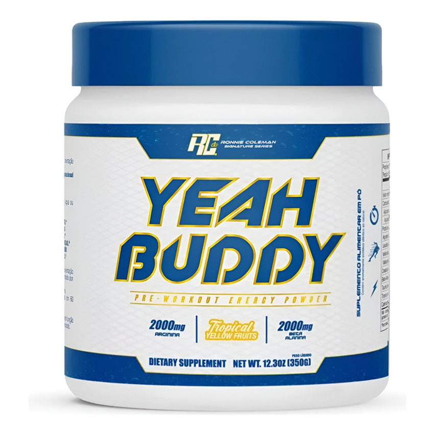 Pré Treino Ronnie Coleman Frutas Amarelas 350g Yeah Buddy