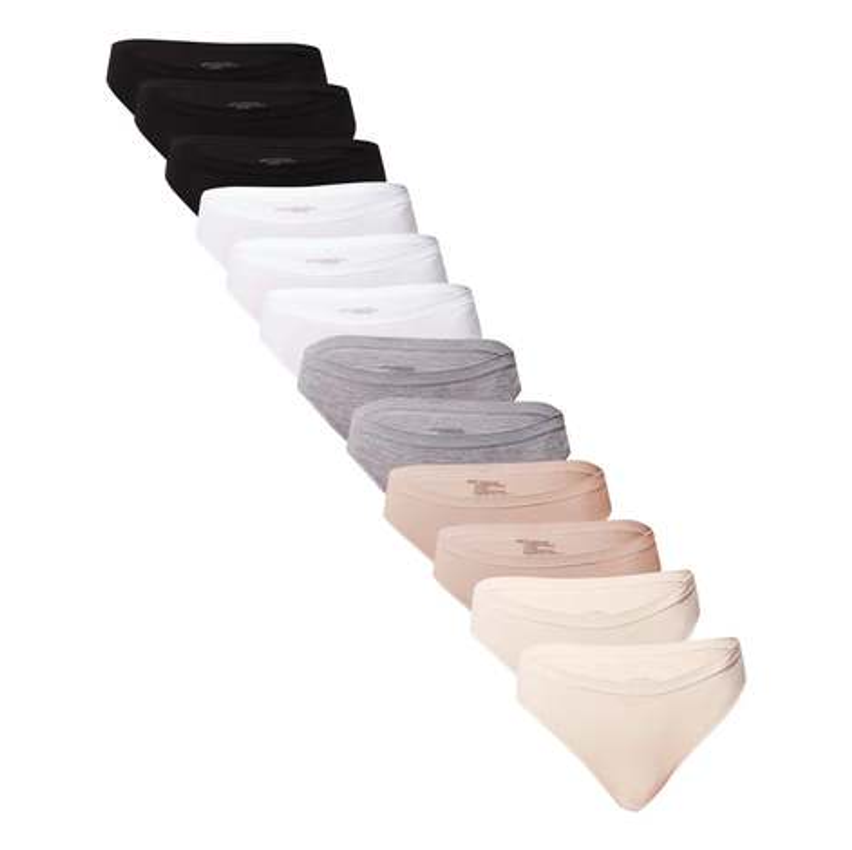 Kit 12 Calcinhas Microfibra Feminina Biquíni Variadas Trifil