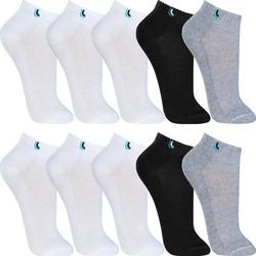 Kit 10 Pares Meias Lupo Soquete Algodão Cano Baixo Original