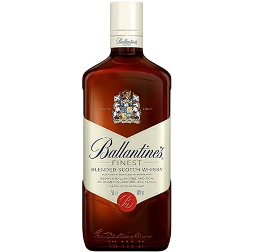 Ballantine's Whisky Finest Blended Escocês - 750 Ml