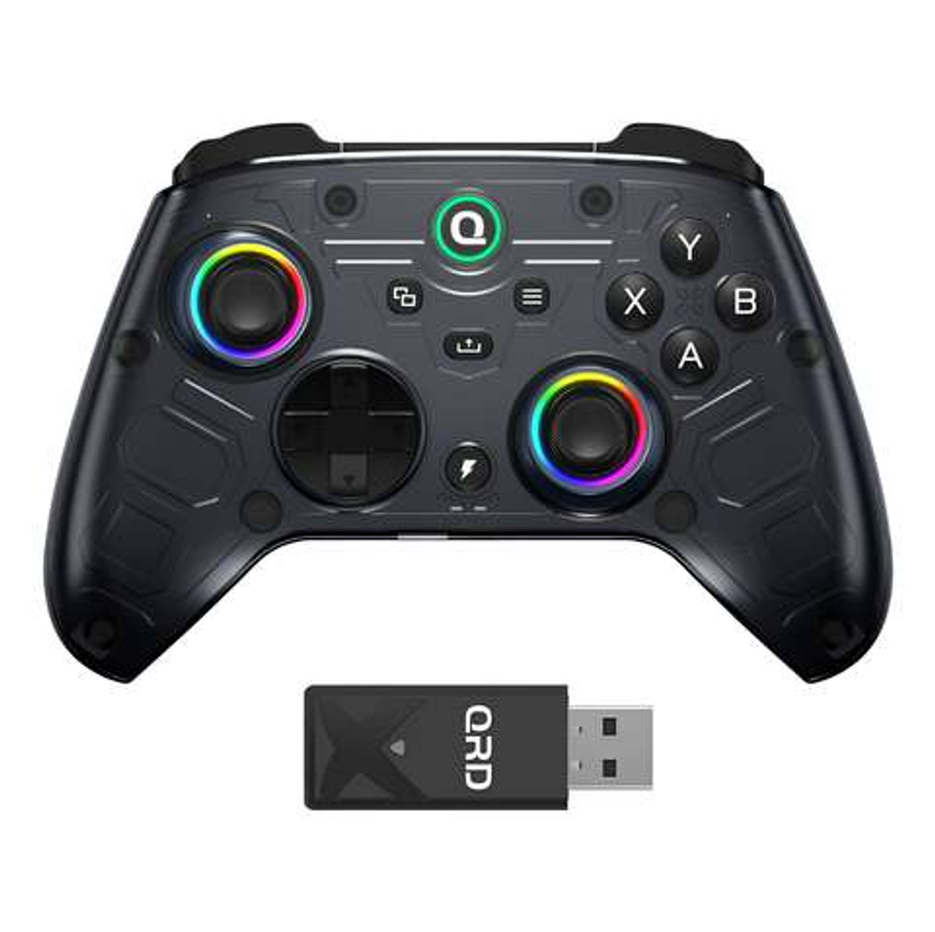 Controle Sem Fio Para Xbox Series X/ S/ One Qrd Ferrox M5 Efeito Hall Pc Gamepad 2.4 Ghz Wireless Controller Joystick Para Nintendo Switch Ios Android