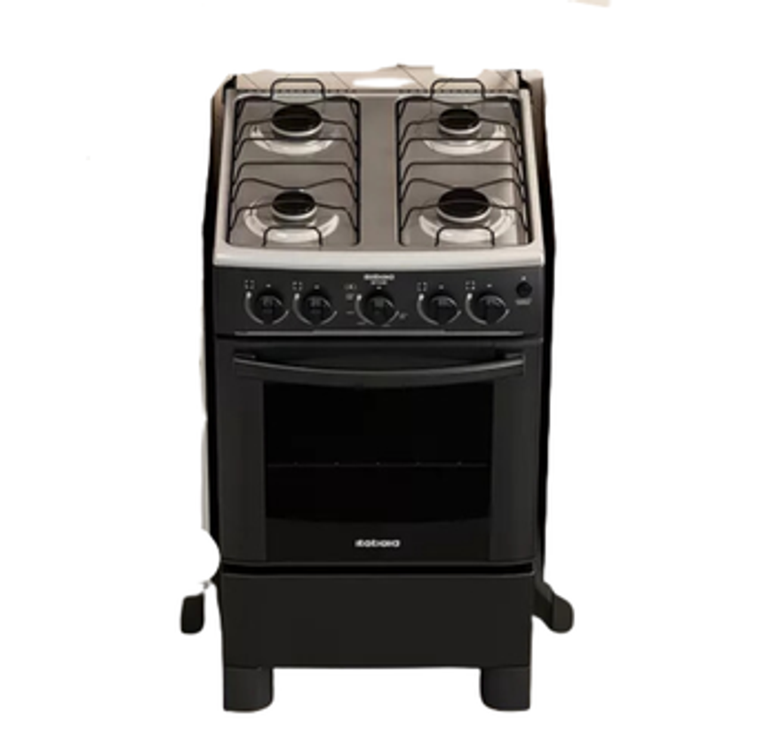 Fogão 4 Bocas A Gás Itatiaia Star Ng Preto Bivolt