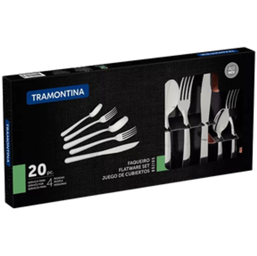 Faqueiro Tramontina Inox 20 Peças - Búzios