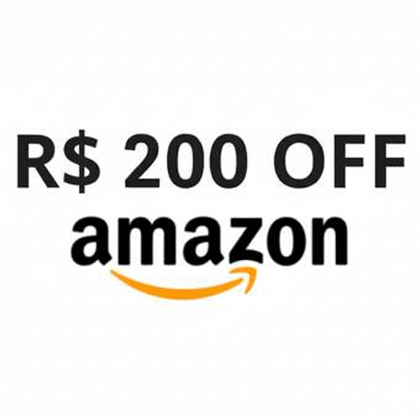 Cupom AMAZON! ⚫ Até R$200 OFF!