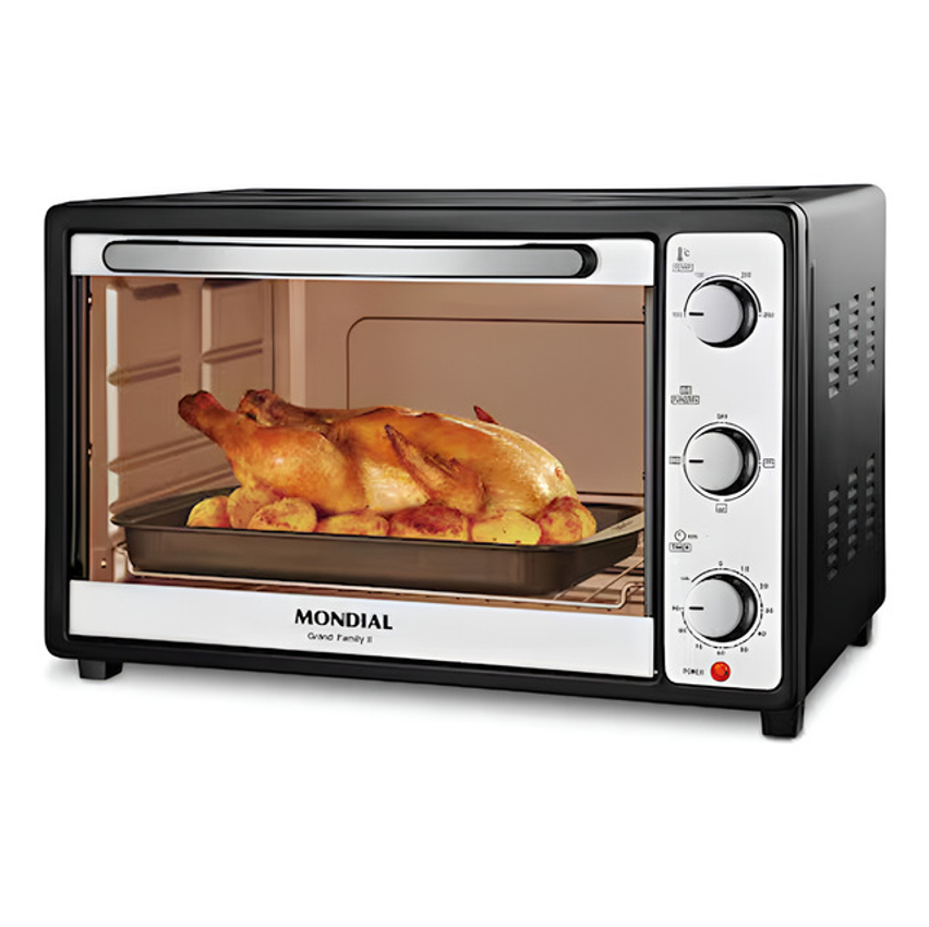 Forno Elétrico Line Grand Family Ii Frn-52 52 Litros Mondial - Preto