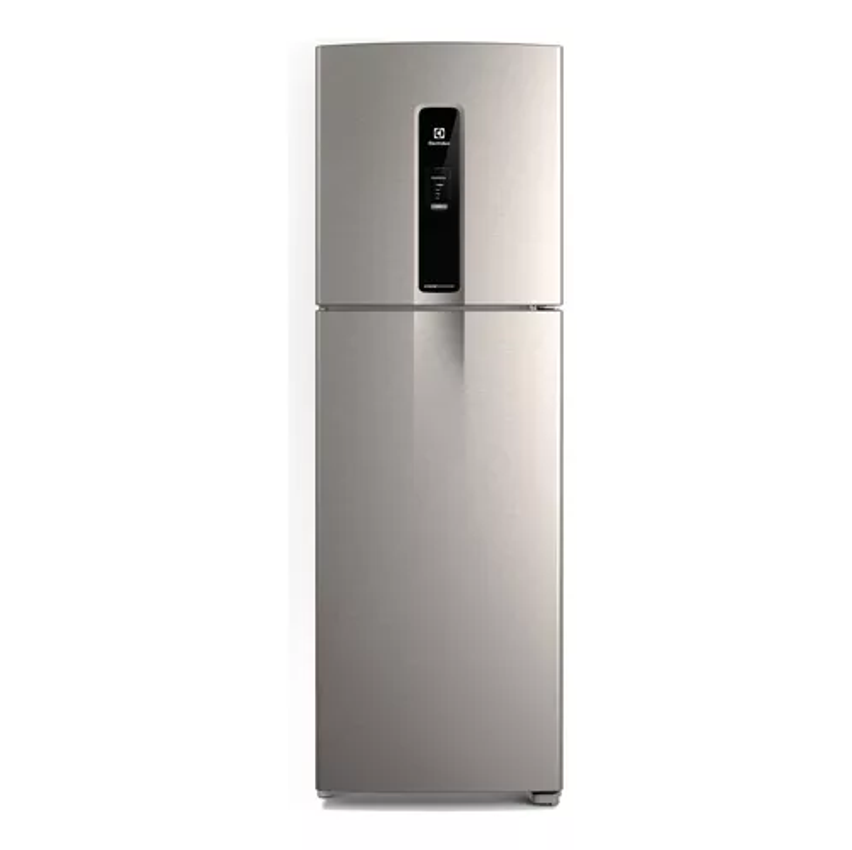 Geladeira Electrolux Frost Free Inverter 410l Inox (if46s) Cor Inox look