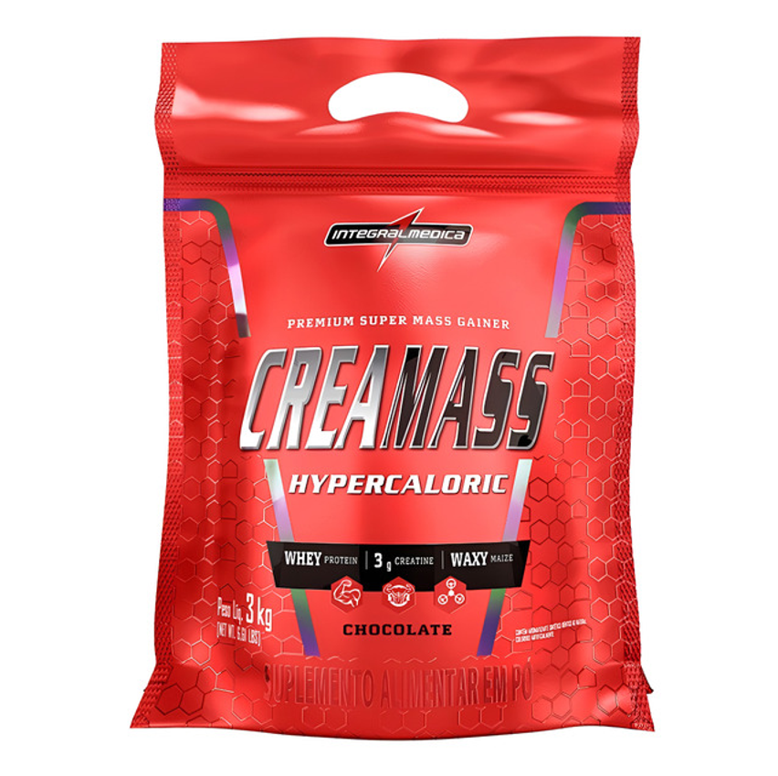 Creamass Hipercalórico Pouch Chocolate 3kg Integralmédica