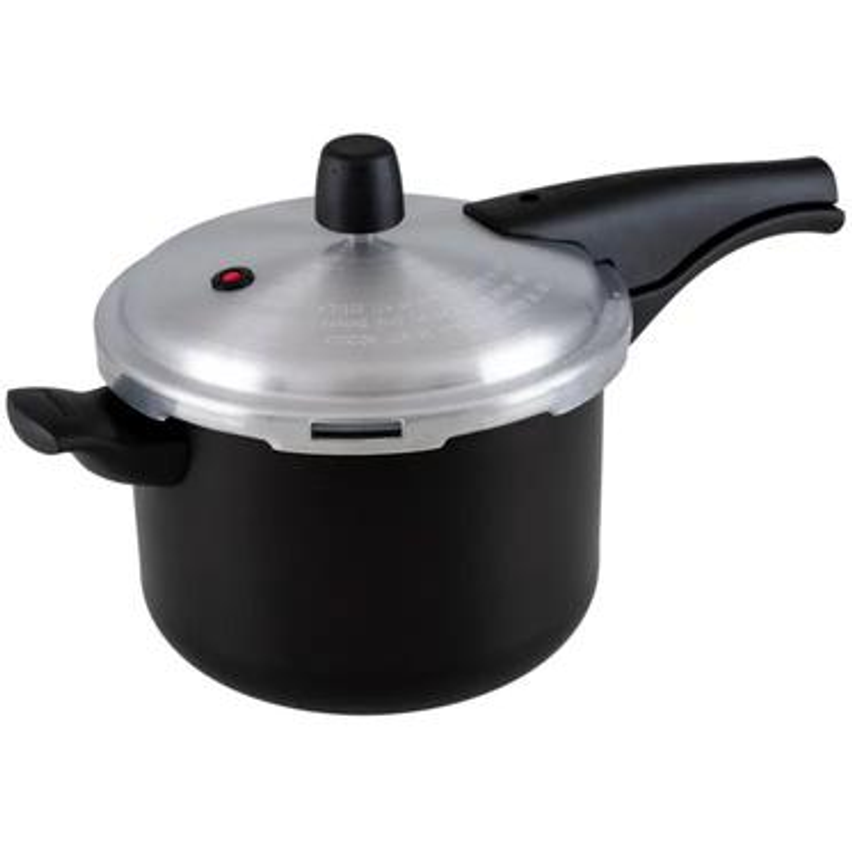 Panela de Pressão Tramontina Antiaderente 4,5L Preto e Prata Vancouver Effect